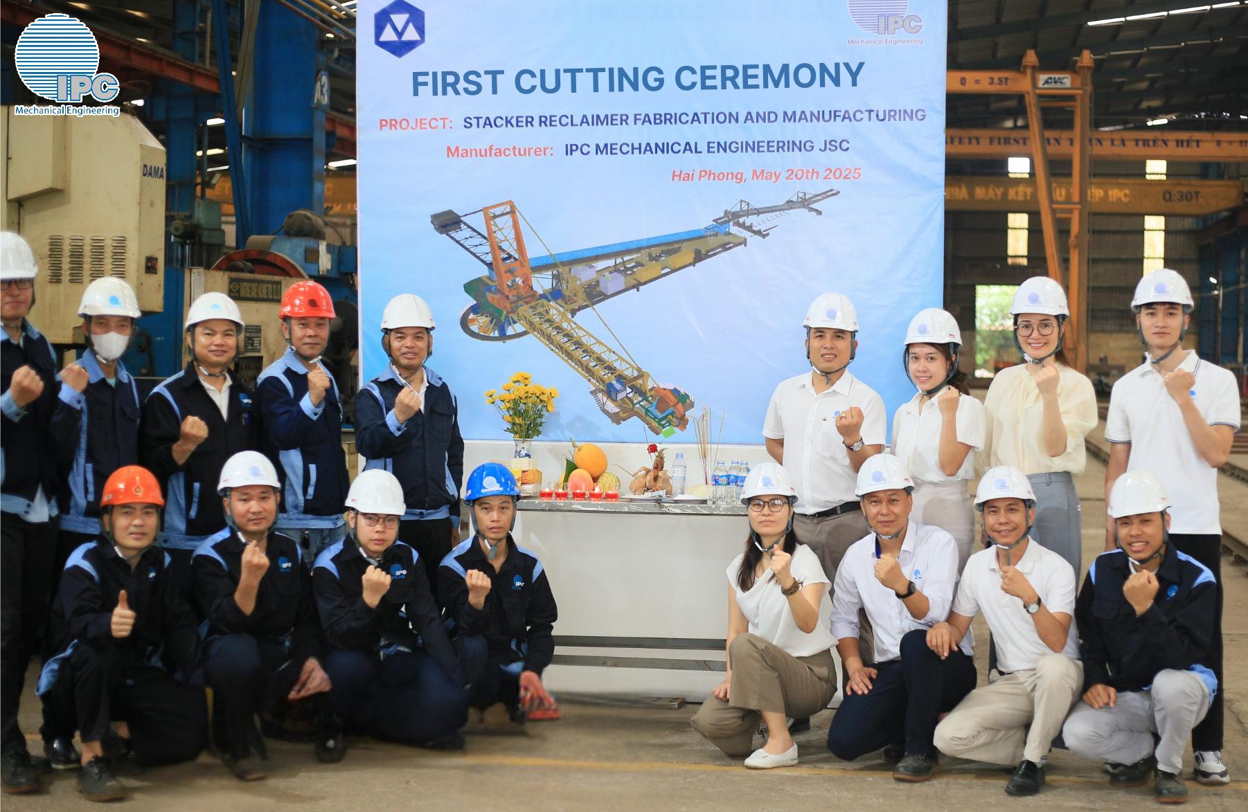 IPC ME Launches Stacker Reclaimer Manufacturing Project for UAE Market – Marking a New Milestone in Heavy Equipment Fabrication